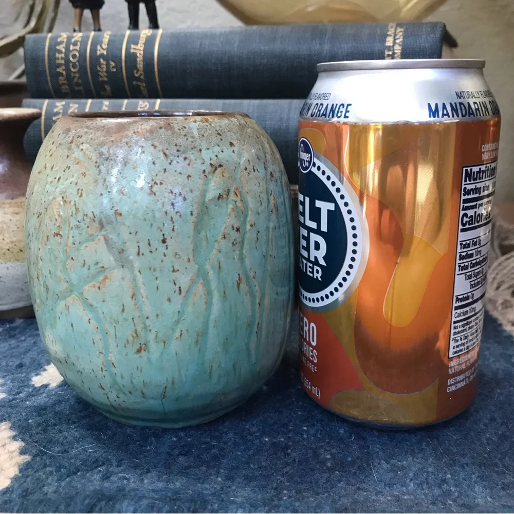 Vintage aqua green